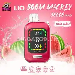 Lio Boom Mickey 30000 Puffs by IJOY Vị Dưa Hấu Lạnh Magapod.vn