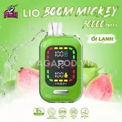 Lio Boom Mickey 30000 Puffs by IJOY Vị Ổi Lạnh Magapod.vn