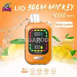 Lio Boom Mickey 30000 Puffs by IJOY Vị Xoài Lạnh Magapod.vn