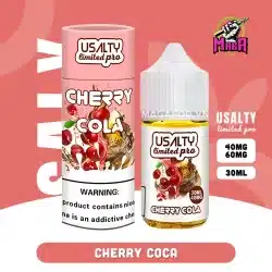 Tinh dầu Saltnic USALTY 40MG 30ml - Phiên Bản Limited Pro 33 Tinh-dau-SaltNic-USALTY-Limited-Pro-40MG60MG-30ml-vi-cherry-coca-Magapod.vn