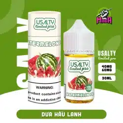 Tinh dầu Saltnic USALTY 40MG 30ml - Phiên Bản Limited Pro 23 Tinh dầu SaltNic USALTY Limited Pro 40MG/60MG 30ml vị dưa hấu lạnh - Magapod.vn