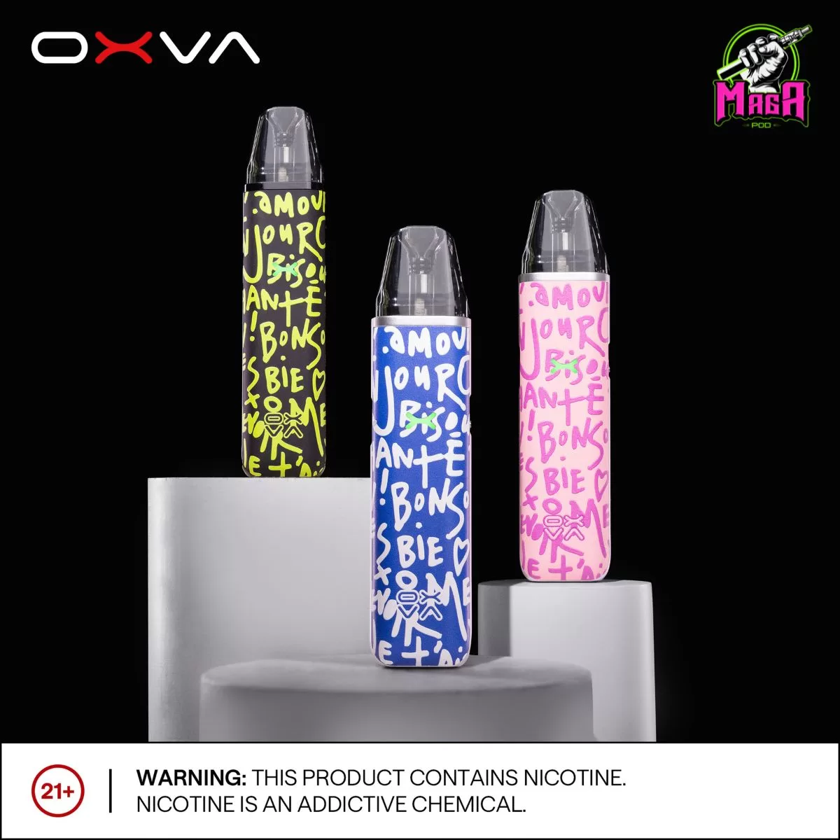Bảng Màu Graffiti của OXVA Xlim GO Pod Kit 30W Magapod.vn