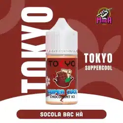 Tinh Dầu Saltnic Tokyo E Juice Super Cool 35MG - 50MG 39 Bảng Vị Tinh Dầu Saltnic Tokyo E Juice Super Cool 35MG 50MG Vị Socola Bạc Hà Magapod.vn