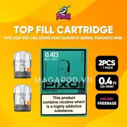 Đầu Pod Aspire Đầu Pod thay thế Aspire Fixo Cartridge 1 Pack 3 Đầu 0.4omh Magapod.vn