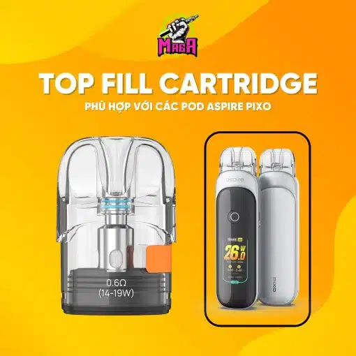 Đầu Pod Aspire Đầu Pod thay thế Aspire Fixo Cartridge Magapod.vn