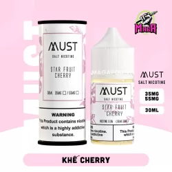 Tinh Dầu Saltnic MUST Juice 35:55MG – Tinh Dầu MUST Juice Khế Cherry Magapod.vn