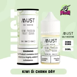Tinh Dầu Saltnic MUST Juice 35:55MG – Tinh Dầu MUST Juice Kiwi Ổi Chanh Dây Magapod.vn