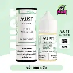 Tinh Dầu Saltnic MUST Juice 35:55MG – Tinh Dầu MUST Juice Vải Dưa Hấu Magapod.vn