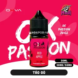 Tinh dầu Salt Nicotine OX Passion Vị TÁO ĐỎ Magapod.vn