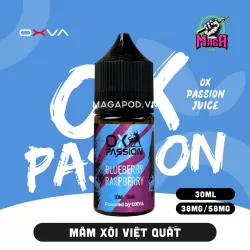 Tinh dầu Salt Nicotine OX Passion Vị mâm xôi việt quất Magapod.vn