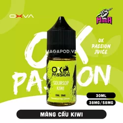 Tinh dầu Salt Nicotine OX Passion Vị mãng cầu kiwi Magapod.vn