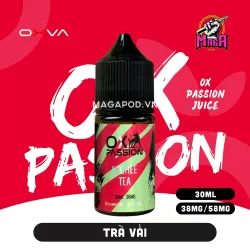 Tinh dầu Salt Nicotine OX Passion Vị trà vải Magapod.vn