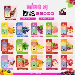 Bảng Vị ATVS 28000 Puffs ATVS Warship 28K hơi ATVS28K Magapod.vn