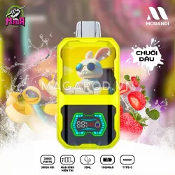 Pod 1 Lần Morandi 30000 Puffs Pod Morandi 30K Vị Chuối Dâu Magapod.vn
