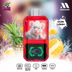 Pod 1 Lần Morandi 30000 Puffs Pod Morandi 30K Vị Dứa Lạnh Magapod.vn
