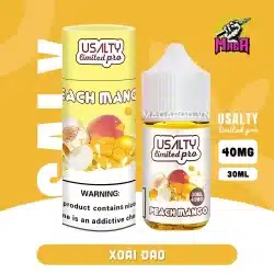 Tinh dầu Saltnic USALTY 40MG 30ml Xoài Đào Magapod.vn