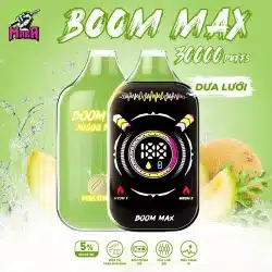 Pod 1 lần Boom Max 30000 Puffs - Disposable Pod 19 Pod 1 lần Boom Max 30000 Puffs Dưa Lưới Lạnh Magapod.vn