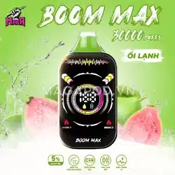 Pod 1 lần Boom Max 30000 Puffs - Disposable Pod 16 Pod 1 lần Boom Max 30000 Puffs Ổi Lạnh Magapod.vn